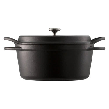 Vermicular Cast Iron Oven Pot Matte Black