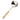 Wada Stainless Steel Fork Ladle with Plastic Handle