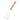 Wada Stainless Steel Monjayaki Spatula with Plastic Handle