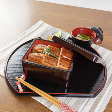 Wakaizumi Shikki Heat Resistant ABS Resin Donju Jubako Box