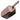 Yukiwa Polycarbonate Ice Scoop Brown