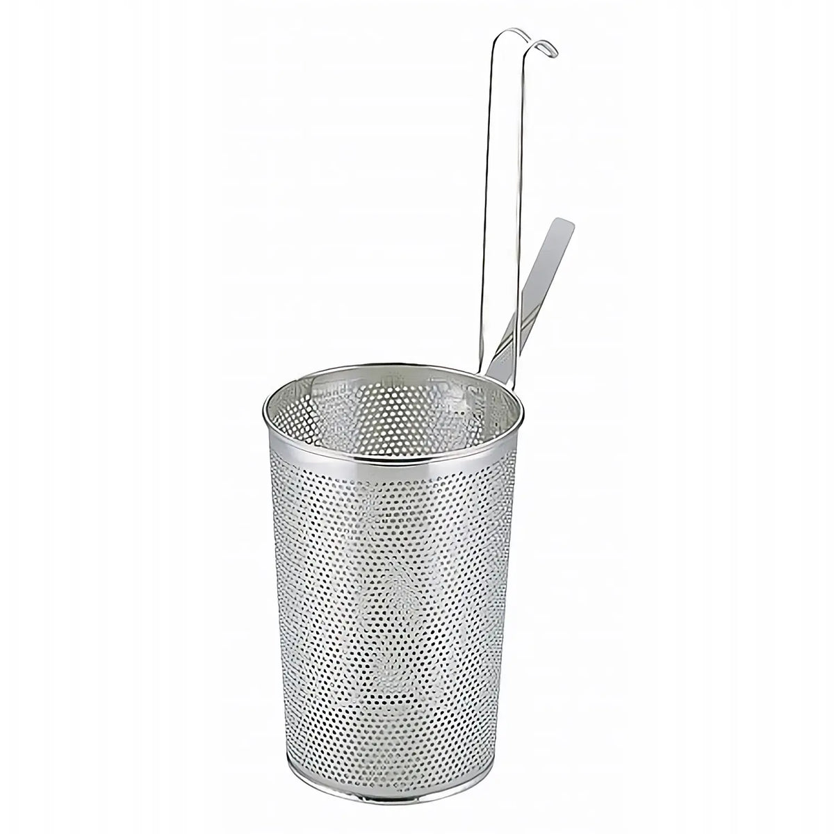 Sampo Sangyo Stainless Steel Perforated Deep Tebo Noodle Strainer Flat Base