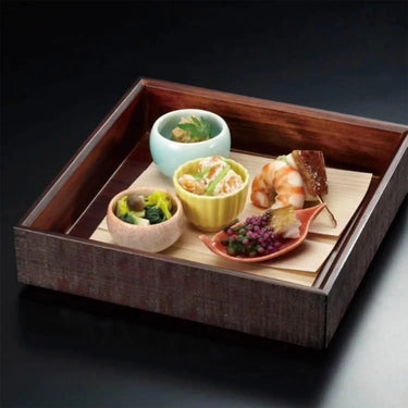 Yamacoh Cedar Wood Thin Rectangular Food Serving Sheet 200-Count