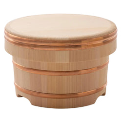 Yamacoh Ohitsu Sawara Wooden Rice Container (Edobitsu)
