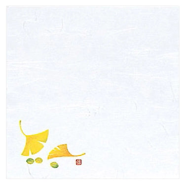 Yamacoh Paper Japanese Unryu Food Serving Sheet Ginkgo