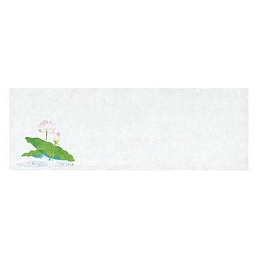 Yamacoh Washi Paper Food Serving Sheet Lotus 100-Count