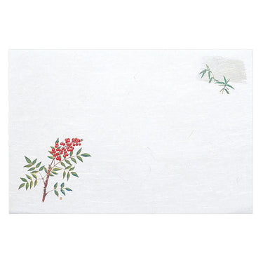 Yamacoh Washi Paper Placemat Nandina 100-Count