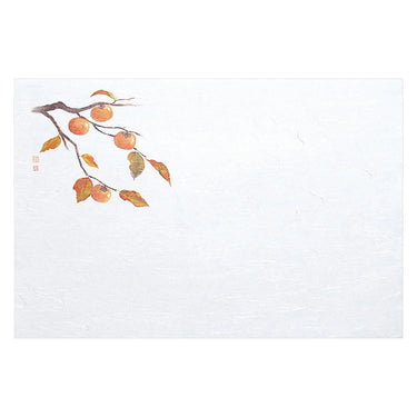 Yamacoh Washi Paper Placemat Persimmons 100-Count