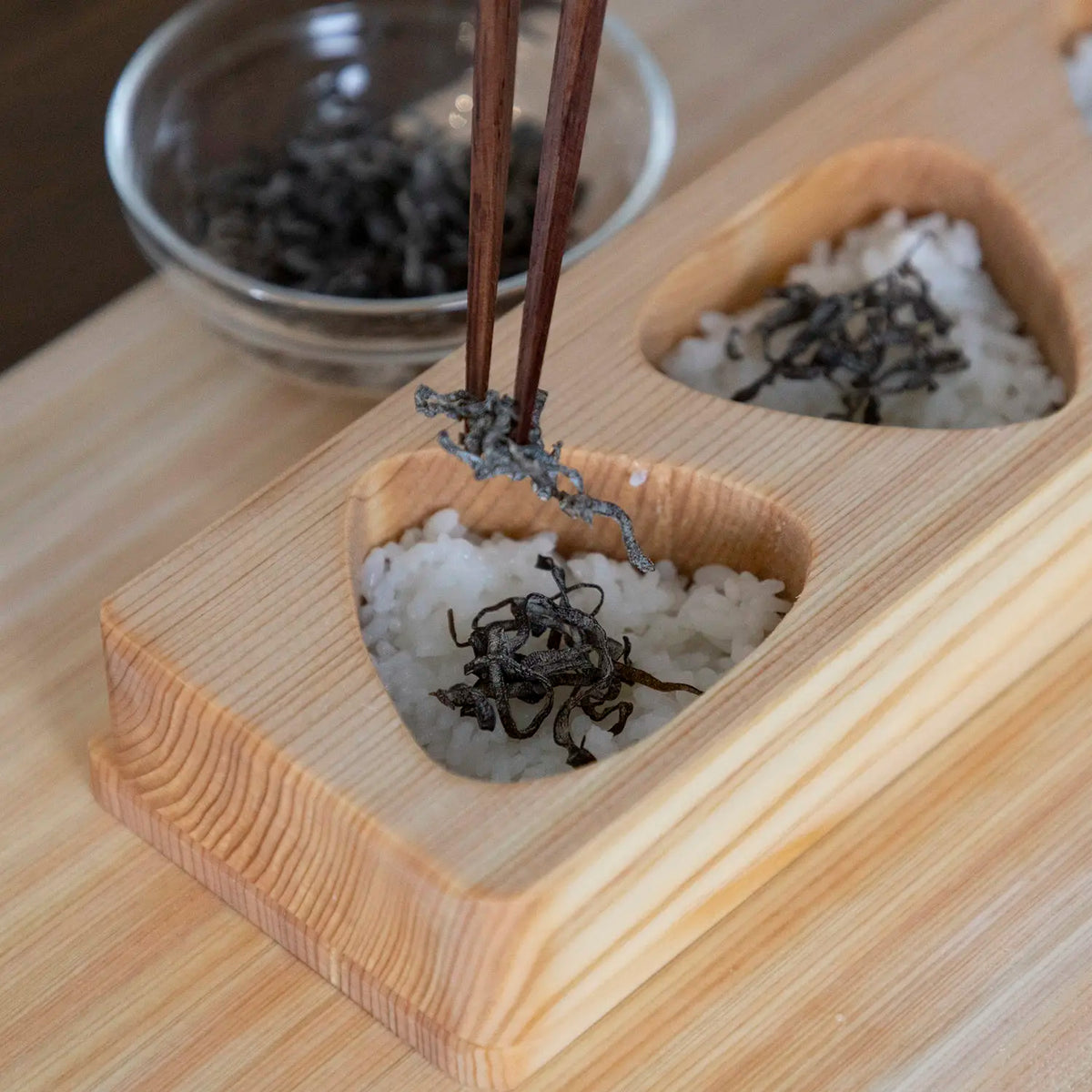Yamacoh Wooden Onigiri Rice Ball Mold