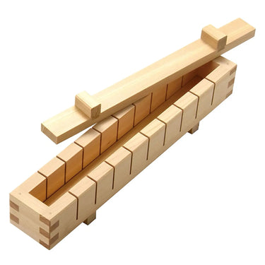 Yamacoh Hinoki Cypress Wooden Long Pressed Sushi Mold