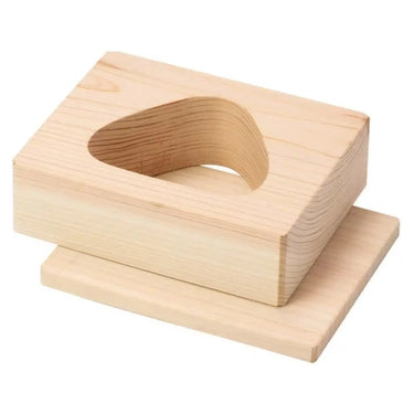 Yamacoh Hinoki Cypress Wooden Onigiri Rice Ball Mold with Base Plate