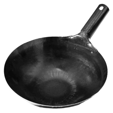 Yamada Hammered Iron Round Bottom Wok 1.2mm