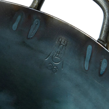 Yamada Hammered Iron Welded Double-Handle Wok 1.2mm