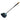Yamada Iron Wok Spatula (Chuan) with Long Handle