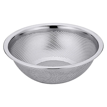 Yukiwa HACCP Stainless Steel Perforated Colander with Flat Rim
