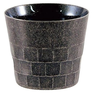 Yukiwa Retro Stainless Steel Double-Wall Old Tumbler 240ml