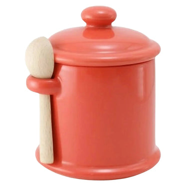 Zero Japan Ceramic Canister 300ml with Wood Spoon