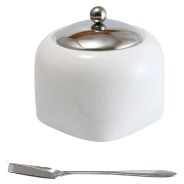 Zero Japan Ceramic Jam Jar with Spoon