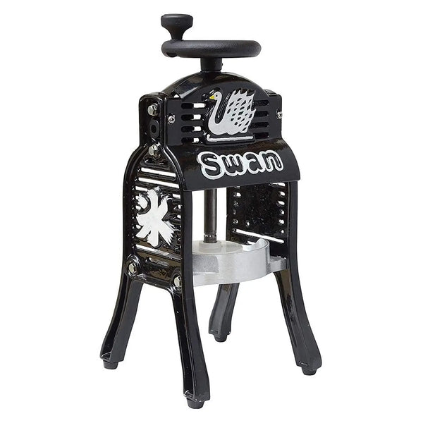 Swan Cast Iron Manual Shaved Ice Machine Black