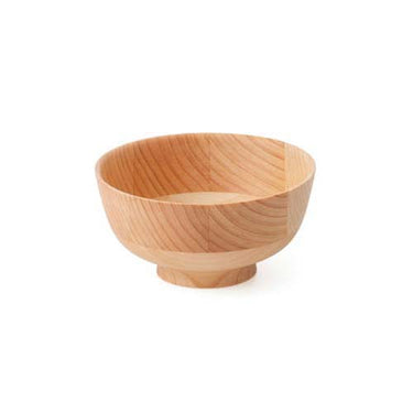 La Luz Hikiyose Wooden Soup Bowl