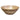 La Luz Kijihiki White Ash Salad Bowl with Flat Edge