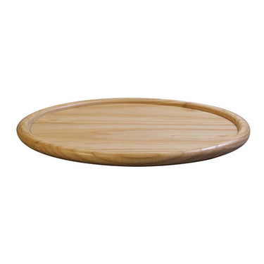 La Luz Kijihiki White Ash Round Tray