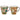 Kutani Ware Hanazume Floral Paired Mugs