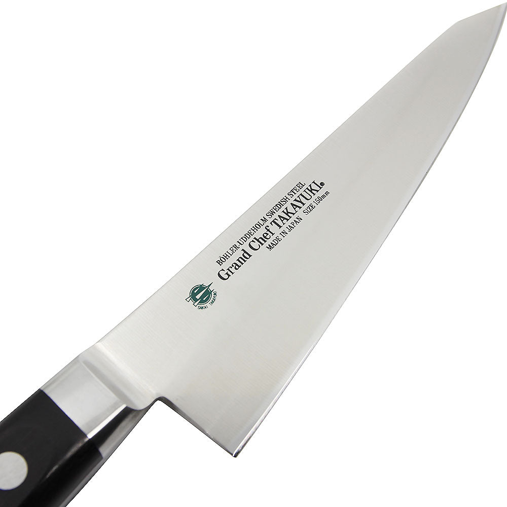 Sakai Takayuki Grand Chef Sabaki Honesuki Knife (Kanto Style) 150mm
