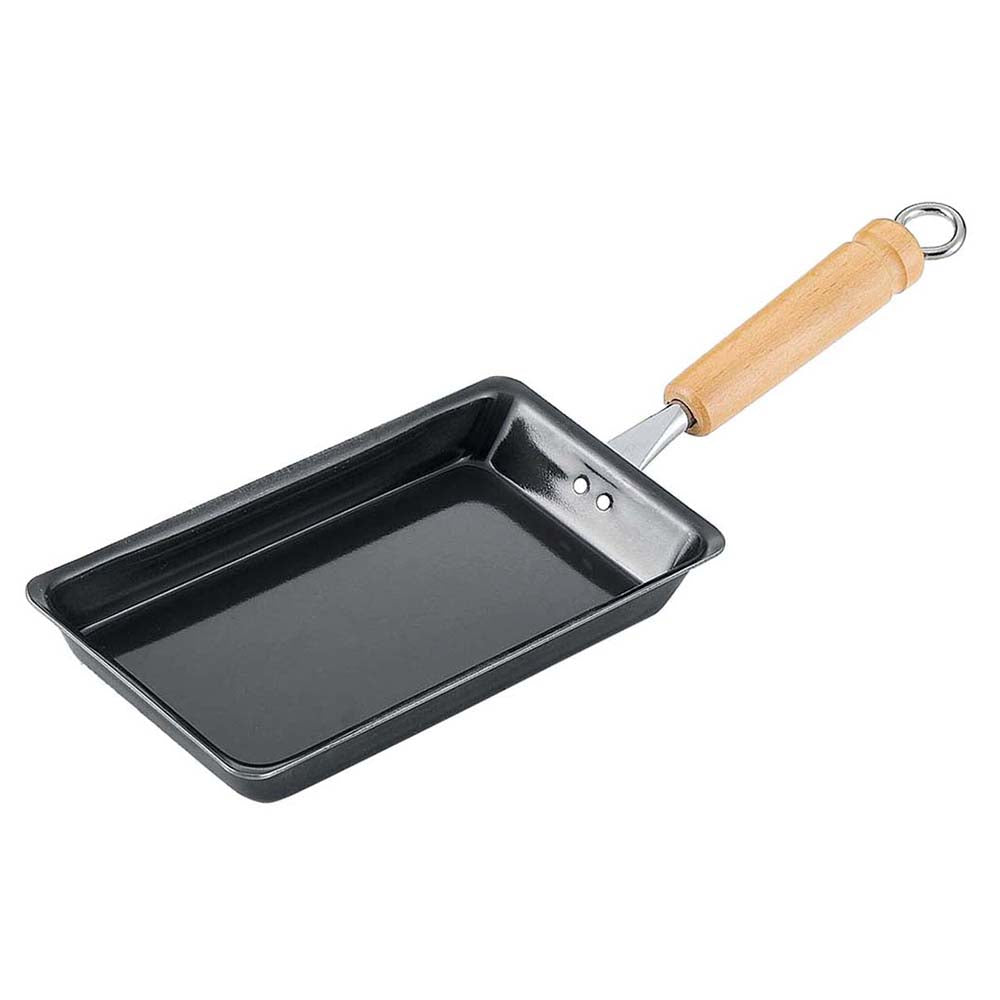 Fujinos 3-Ply Stainless Steel Induction Oyakodon Pan with Lid HSDD-160 -  Globalkitchen Japan