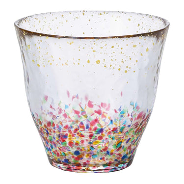 Aderia Tsugaru Vidro Soda-Lime Glass Gold Leaf Paint Rocks Glass