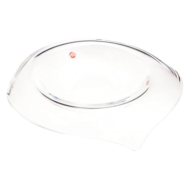Aderia Tsugaru Vidro UKABU Soda-Lime Glass Deep Plate
