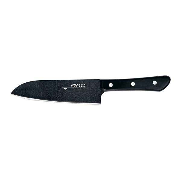 Mac Black Fluorine Coated Santoku Knife Globalkitchen Japan