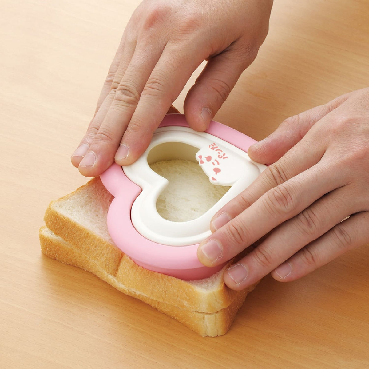 Akebono Heart-Shaped Sandwich Cutter &amp; Sealer