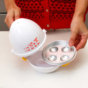 Akebono Microwave Egg Boiler (3 Eggs) - Globalkitchen Japan