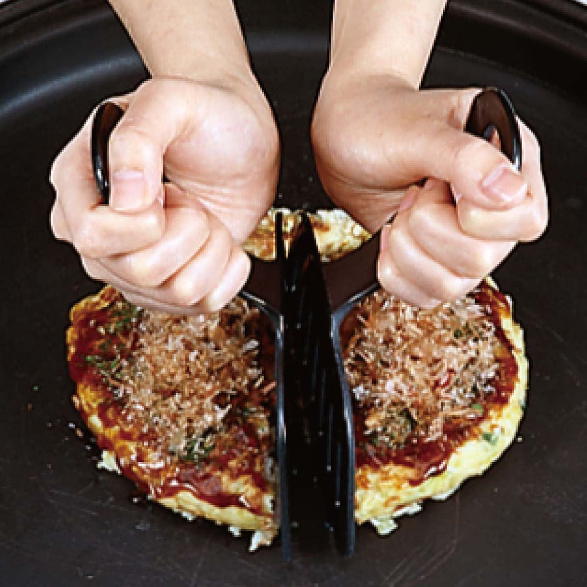 Akebono Nonstick Okonomiyaki Pancake Slotted Turner (Set of 2)