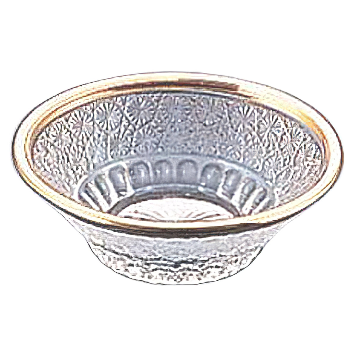 Aoyama Glass Small Bowl Kiku Gold