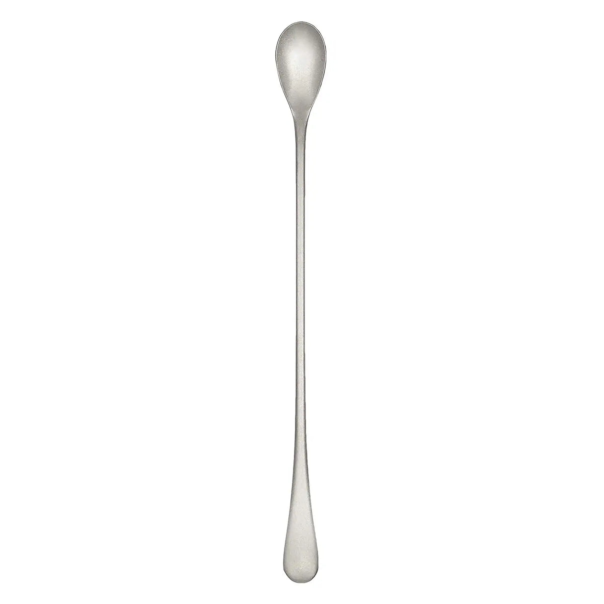 AOYOSHI VINTAGE Old English Stainless Steel Ice Tea Long Spoon