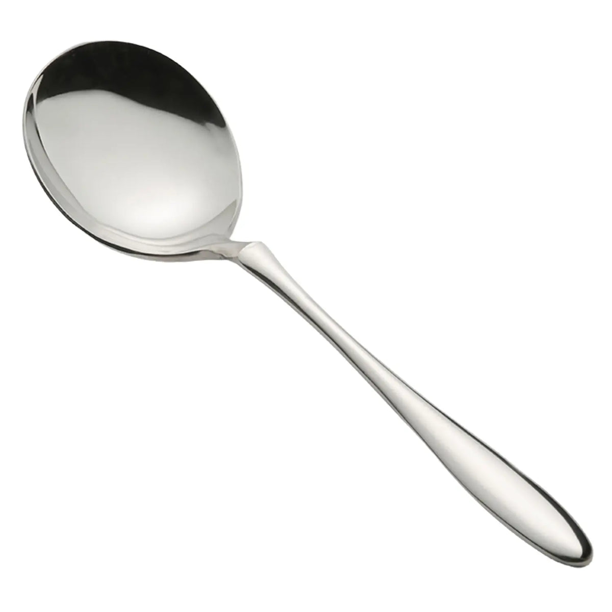 Asahi Bonheur Stainless Steel Bouillon Spoon 15.3cm (Mirror Finish)