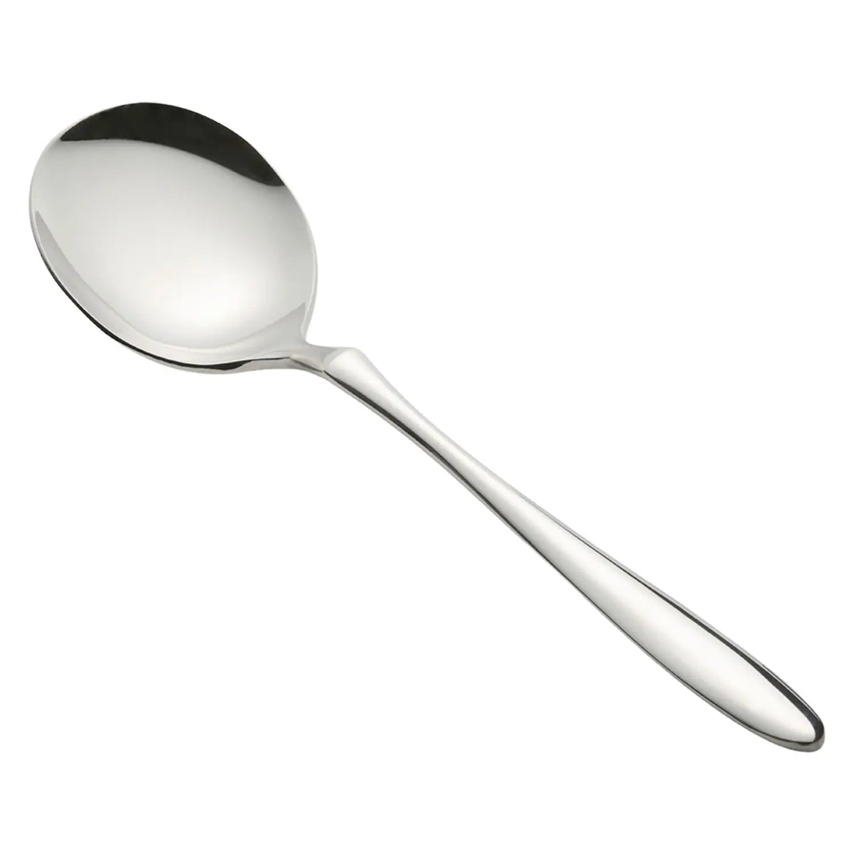 Asahi Bonheur Stainless Steel Dessert Soup Spoon 18.2cm (Mirror Finish)
