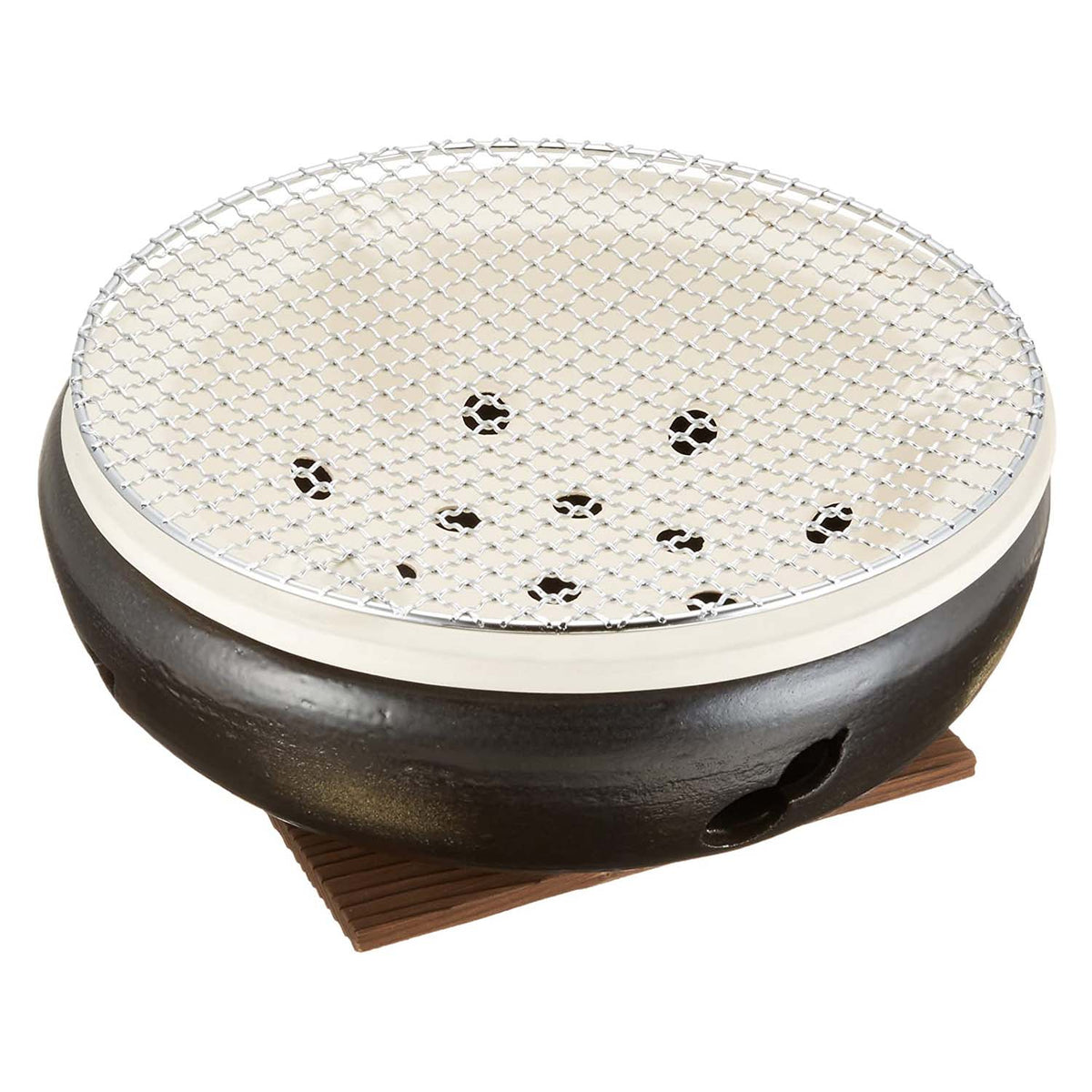 Asahisunred Ceramic Charcoal Konro Grill Globalkitchen Japan