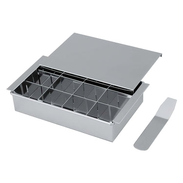 Asano Stainless Steel Tamago-Dofu Mold with Lid for 12 pcs