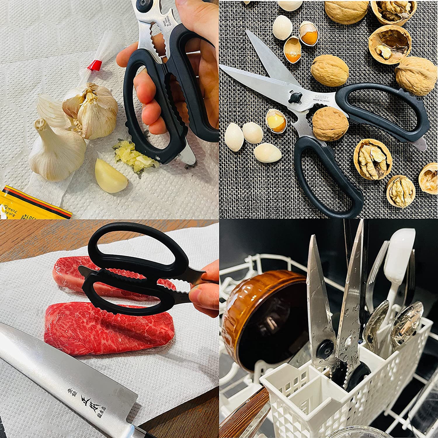 MAIRICO Premium Take-Apart Kitchen Shears and General Purpose Kitchen  Scissors
