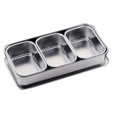 Clover Stainless Steel Yakumi Seasoning Container Large