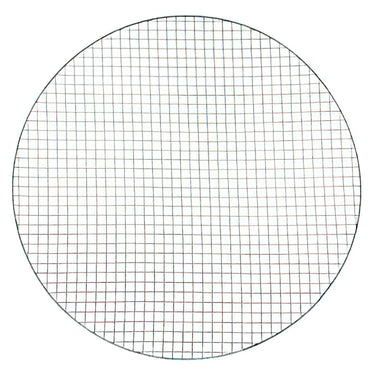 EBM Galvanized Iron Round Barbecue Grill Mesh 50-Count