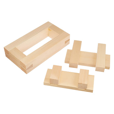 EBM Hinoki Cypress Wooden Sushi Press Sushi Mold