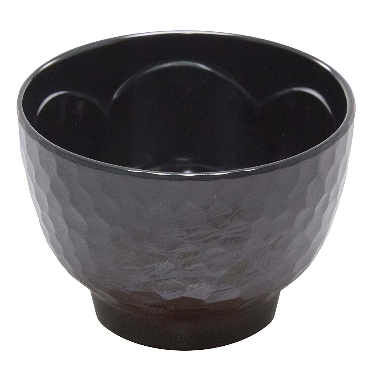 EBM Melamine Kikko-Pattern Soup Bowl with Lid 10.2cm