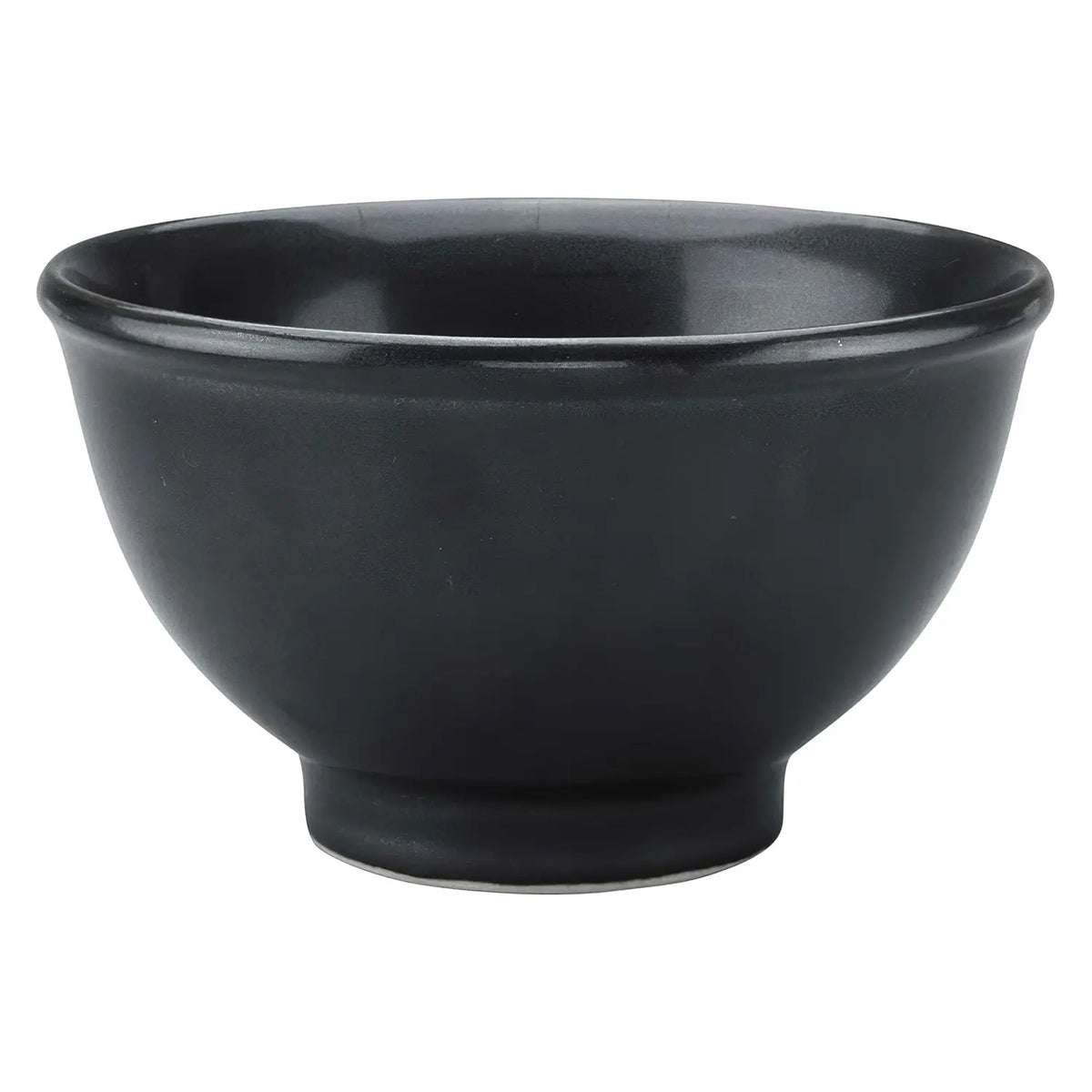 EBM Porcelain Tempered Donburi Bowl Kuroyu 12.3cm