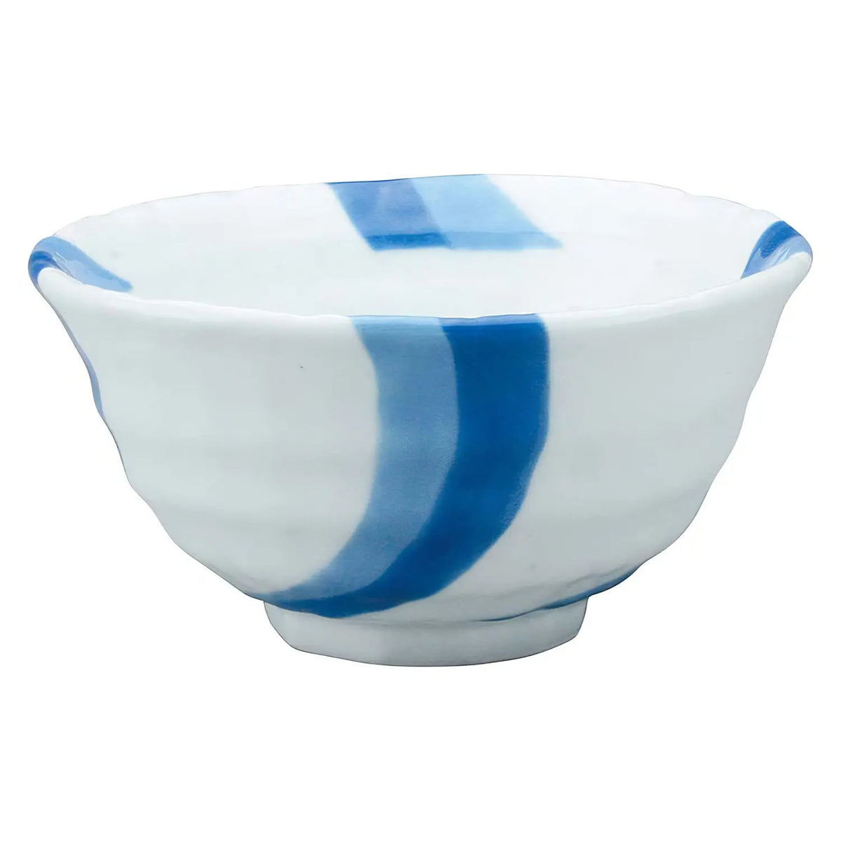 EBM Porcelain Tempered Rice Bowl Neji-tokusa 12cm