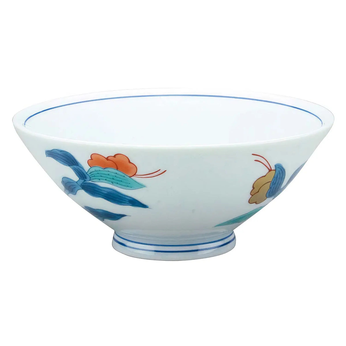 EBM Porcelain Tempered Rice Bowl Tsuyukusa 11.5cm