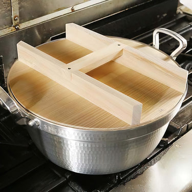 EBM Sawara Cypress Wooden H Shaped Lid
